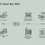 The journey and history of steel bar mills in Pakistan