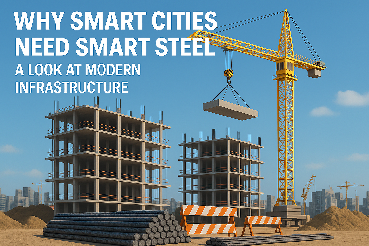 Why Smart Cities Need Smart Steel: A Look at Modern Infrastructure