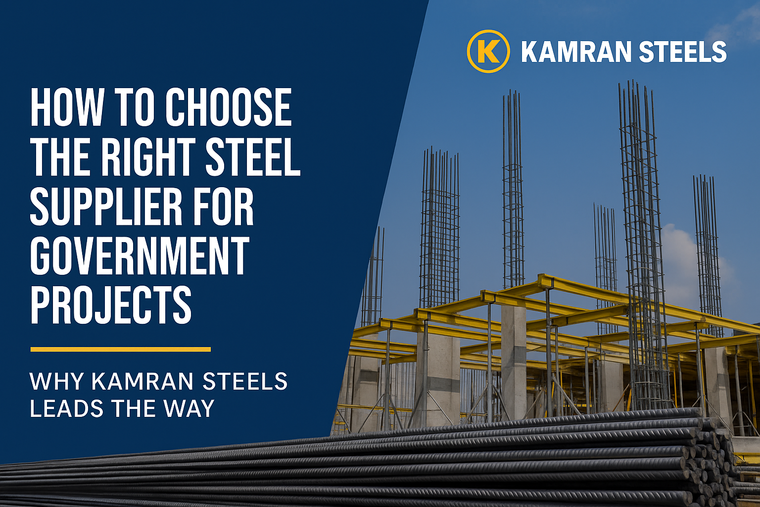 Steel Supplier for Government Projects