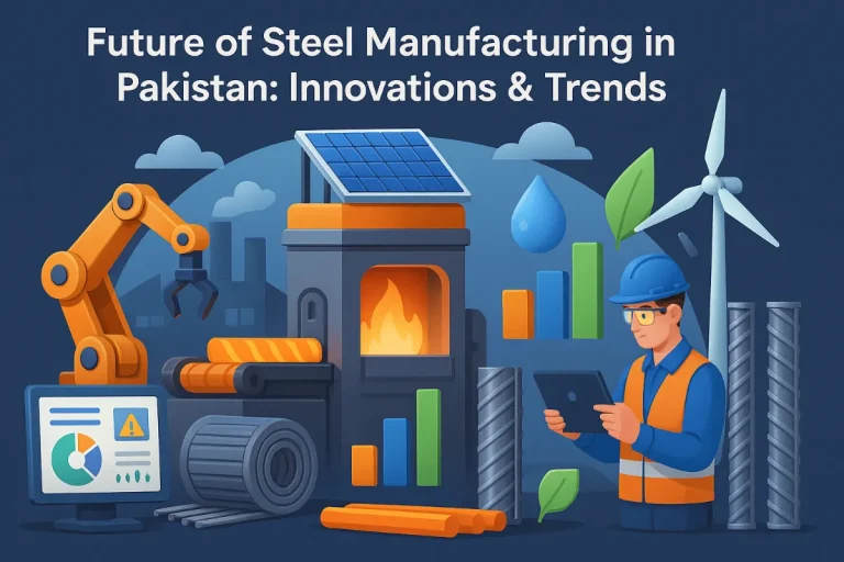 Future of Steel Manufacturing in Pakistan: Innovations & Trends